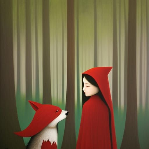 Little Red Riding Hood and the Wolf