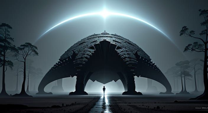 Ancient Alien Fossil Unveiled in Earthy Desolation