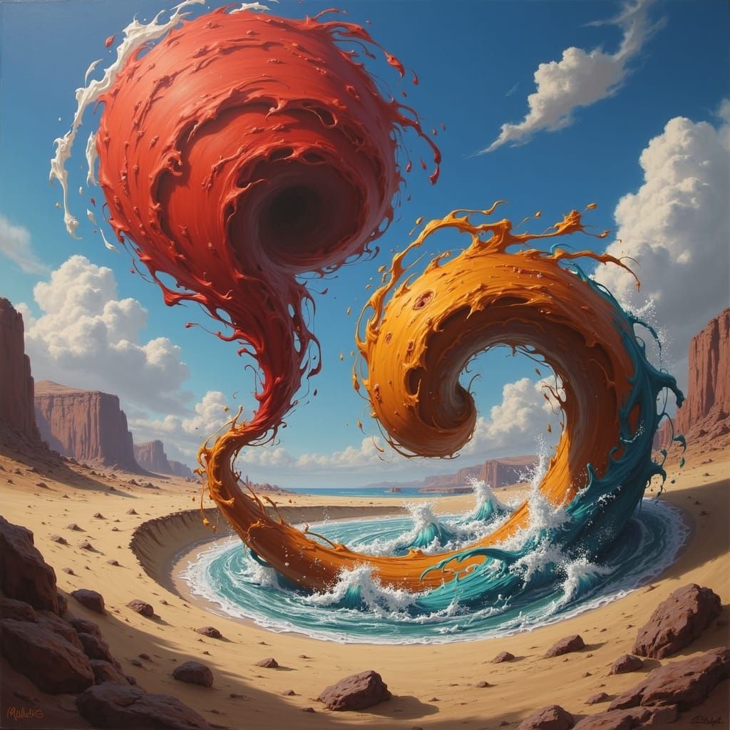 Dynamic Swirls and Vortexes in Motion