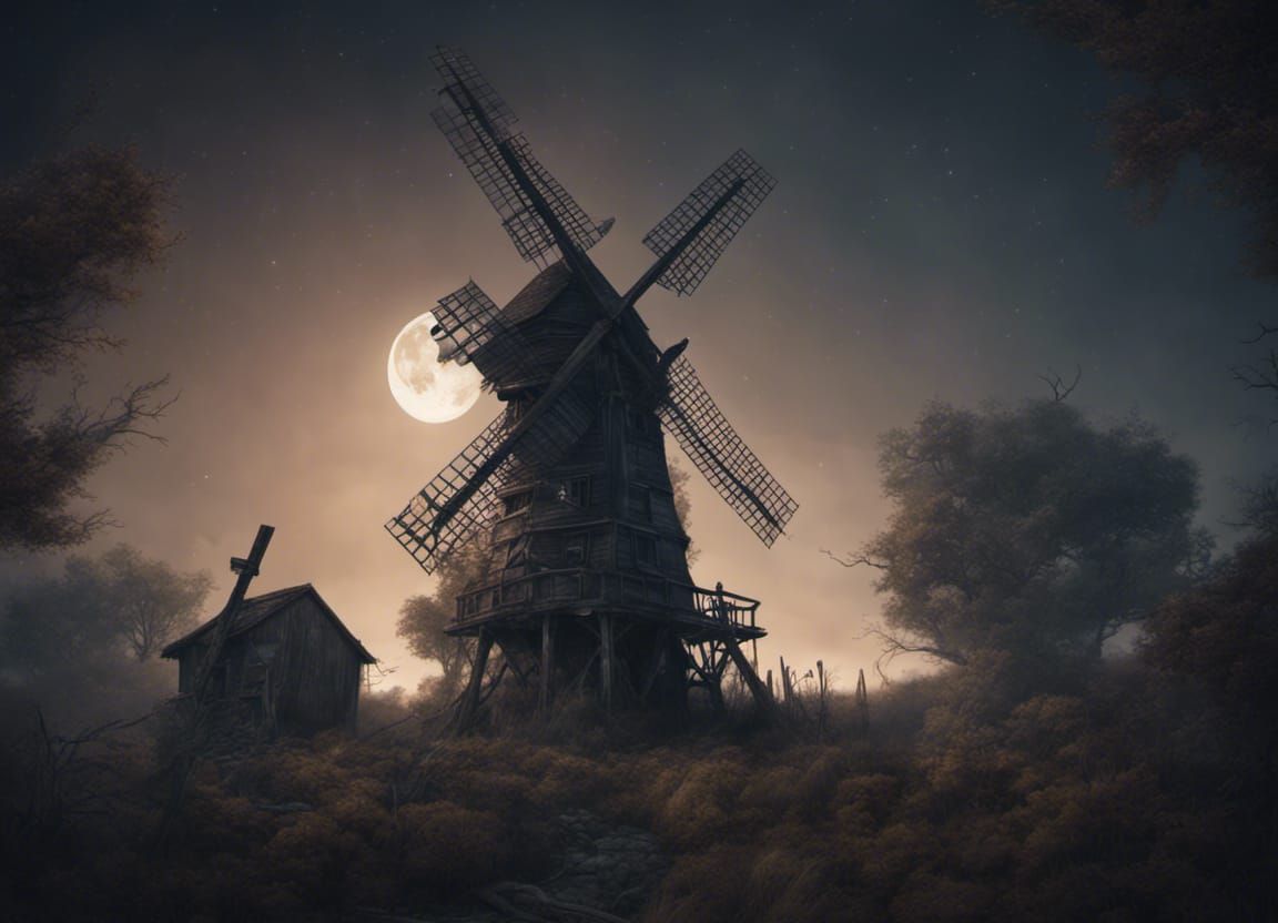 The Old Forgotten Windmill