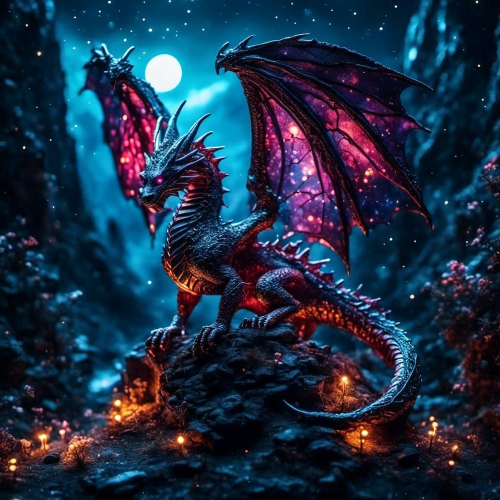 Dragon With the Wings of the Galaxy
