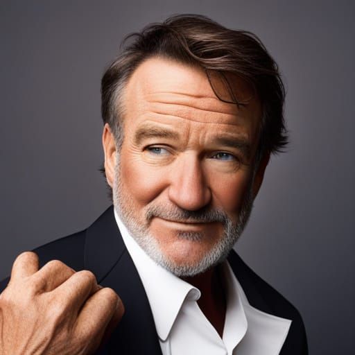Digital Portrait of Robin Williams