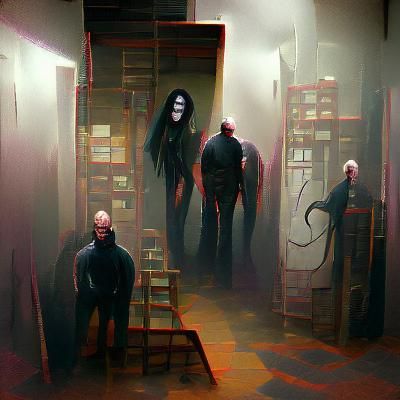 Sinister View of the Backrooms