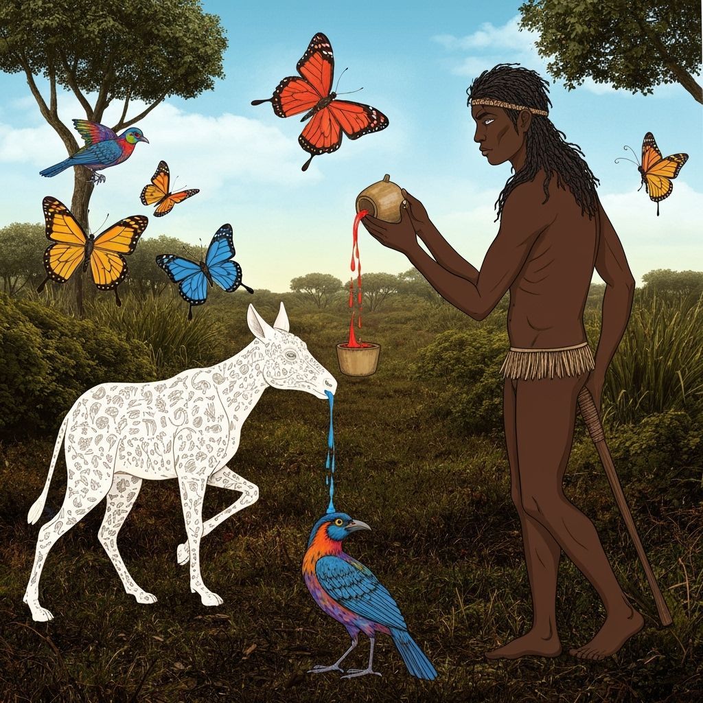 Uitoto Legend: Fidoma and the Colors of Creation