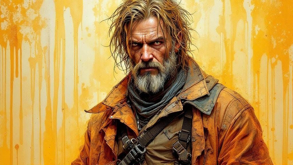 Molten Wax Drip Overlay in Vivid Hyper-Realistic Style