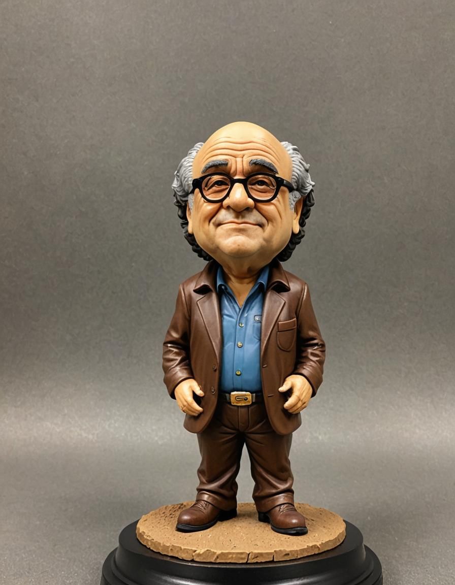 Danny DeVito Cowboy Bobblehead Figurine