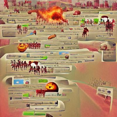 Wasteland Aftermath: An Apocalyptic Landscape