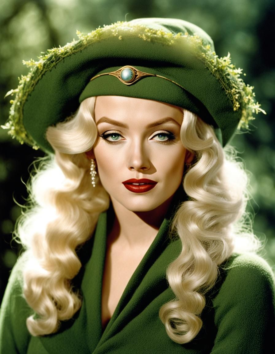 Marilyn Monroe as Lord of the Rings Elf
