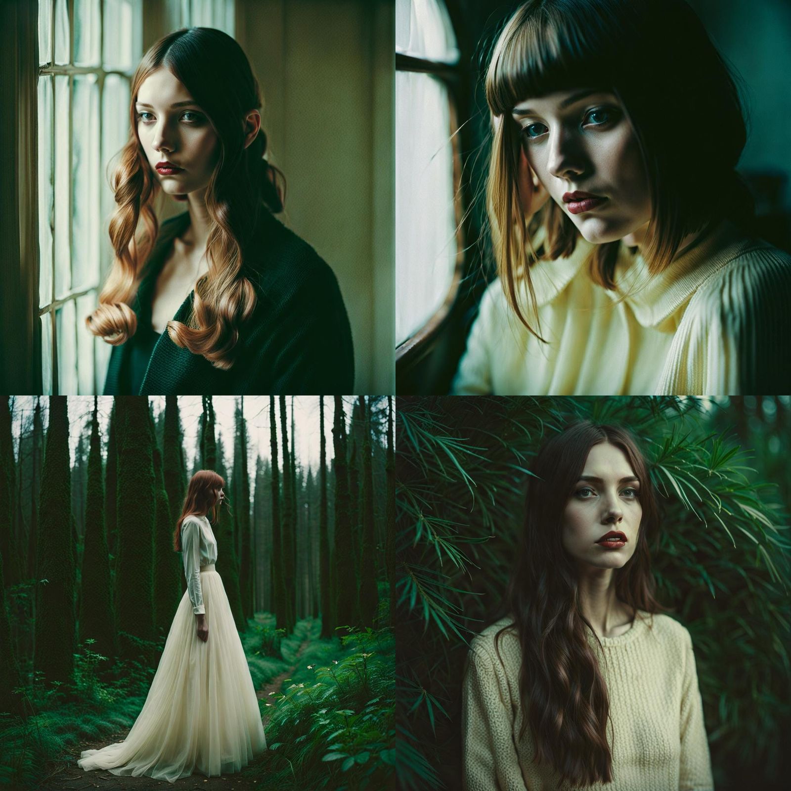 Dreamlike Portrait in Fine Art Photography Style