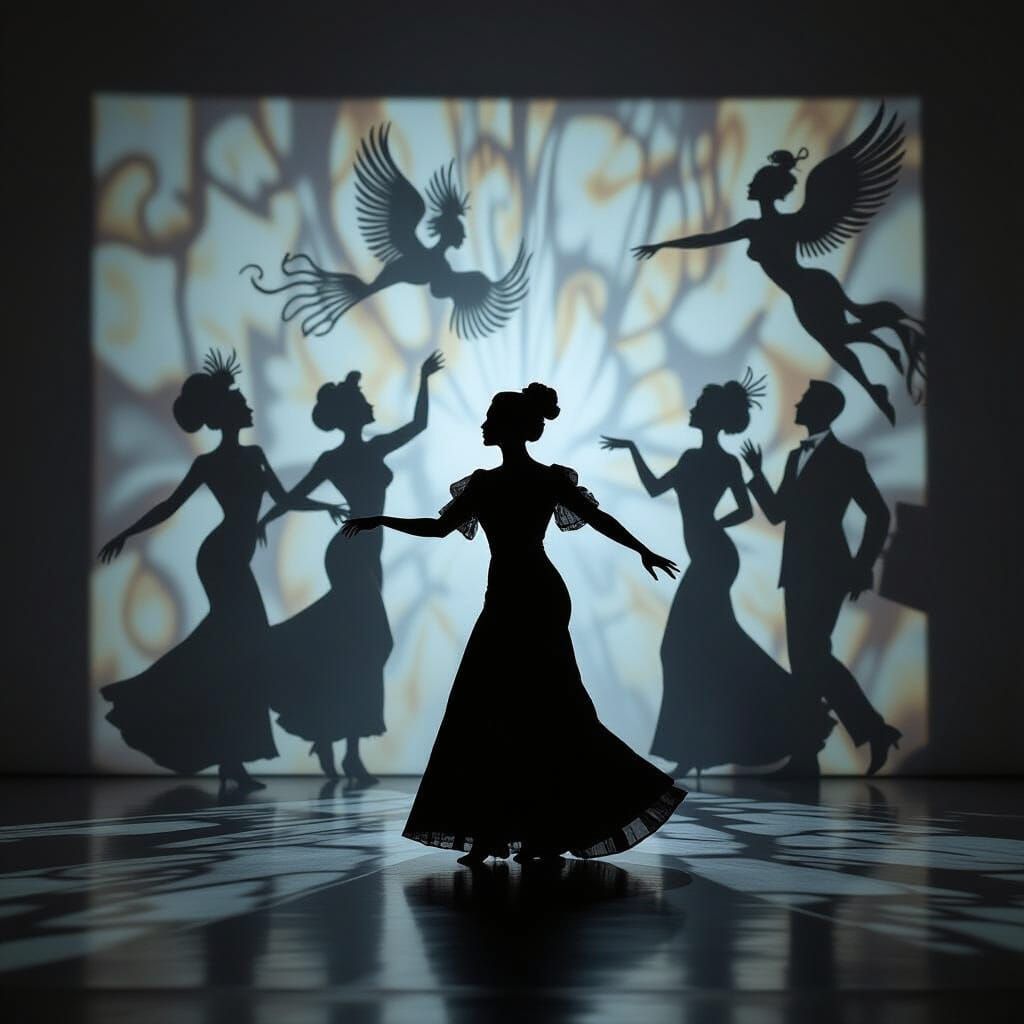 Shadow Play: Dancing Figures and Mythical Creatures in Germa...