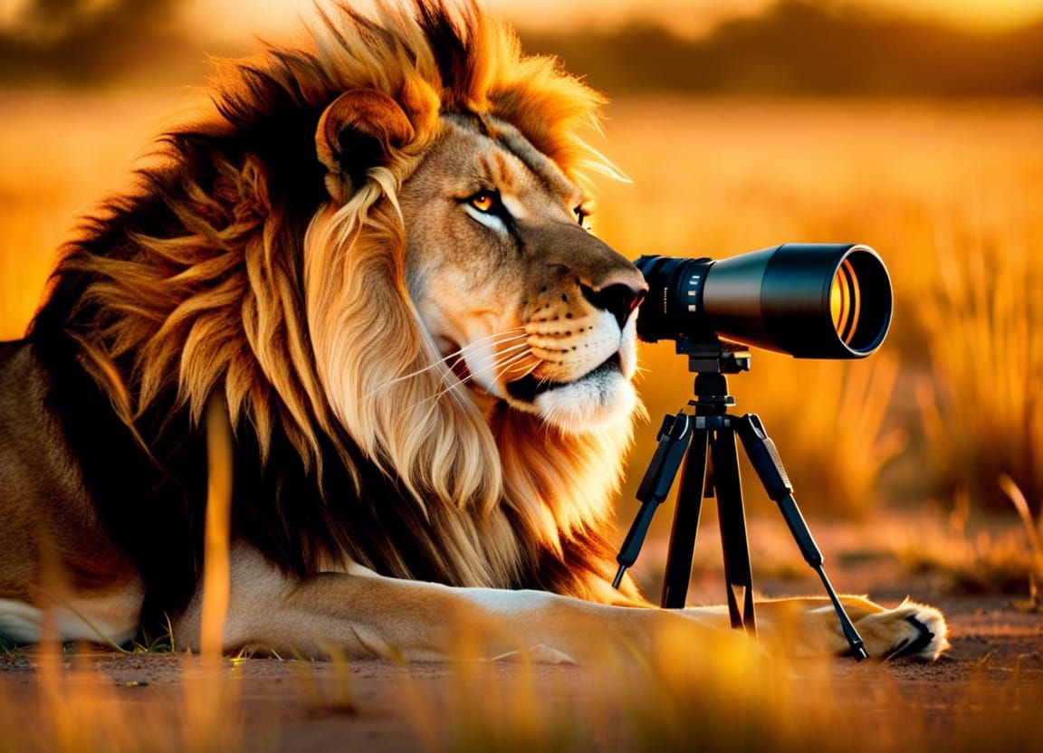 "Trophy hunter...come out come out wherever you are ! It's lunchtime !"