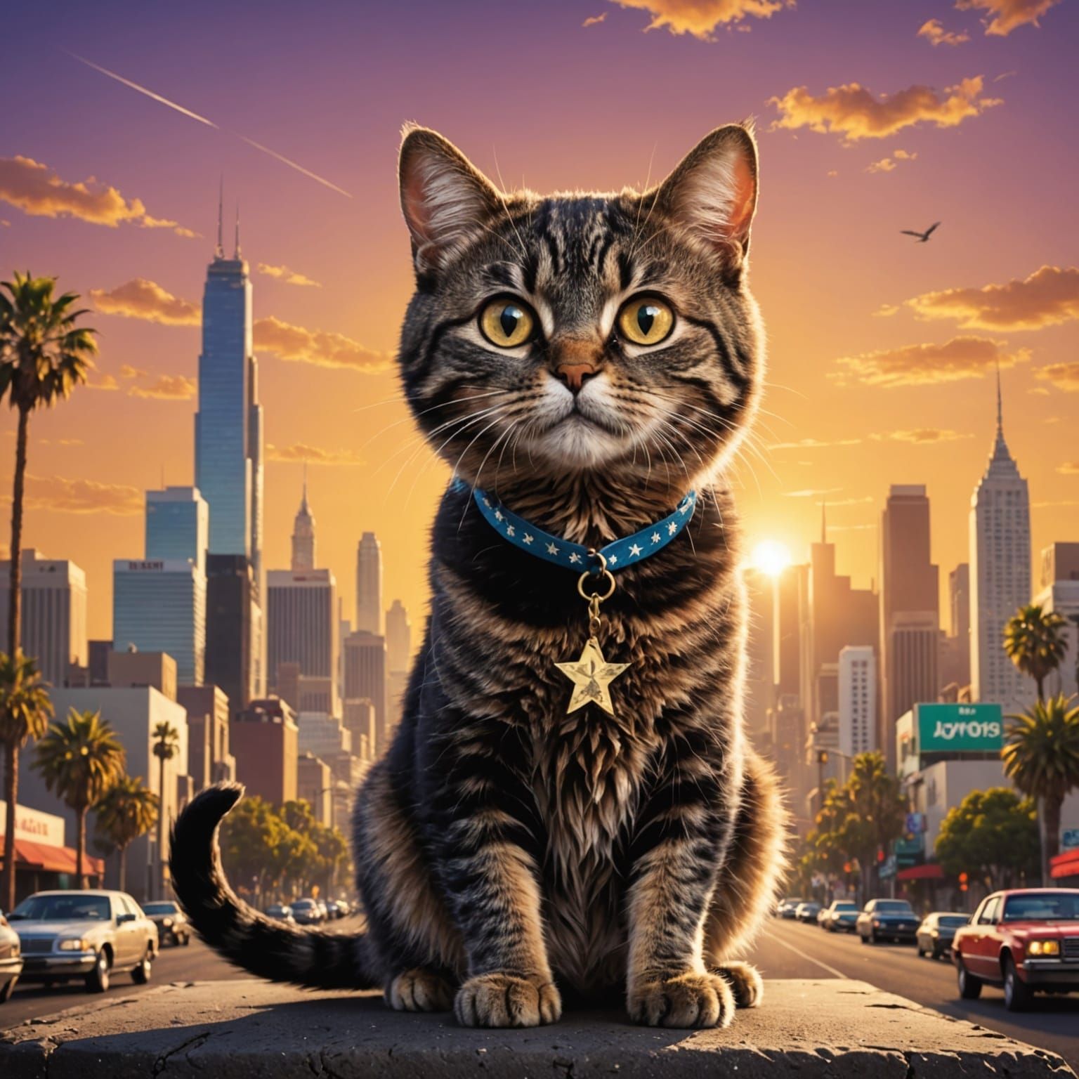 Glamorous Feline Star in a Golden Era