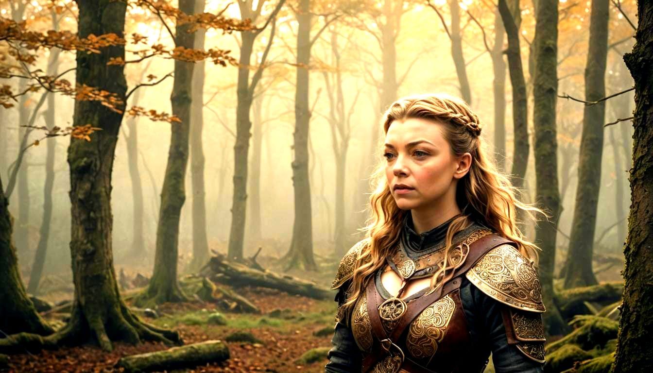 Natalie Dormer as Celtic Warrior Queen