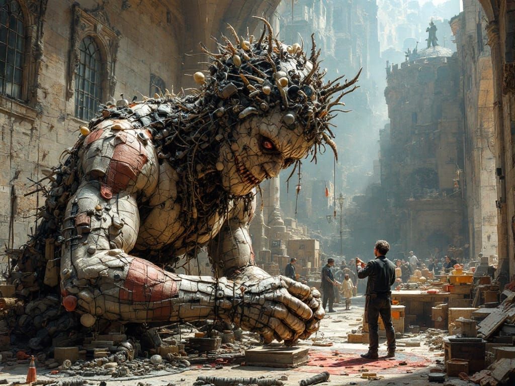 Sublimely Ridiculous Performance Sculpture