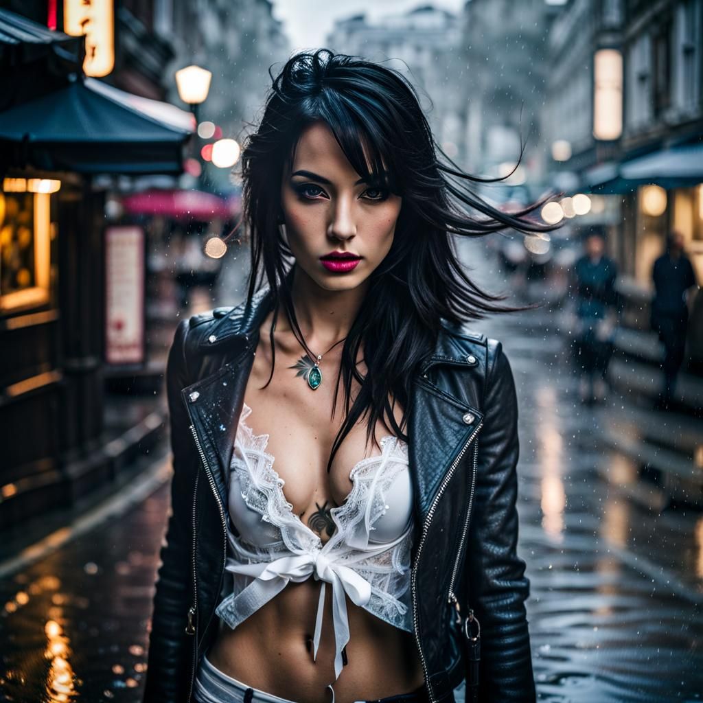 Fairytale Portrait: Japanese Girl in Gothic London