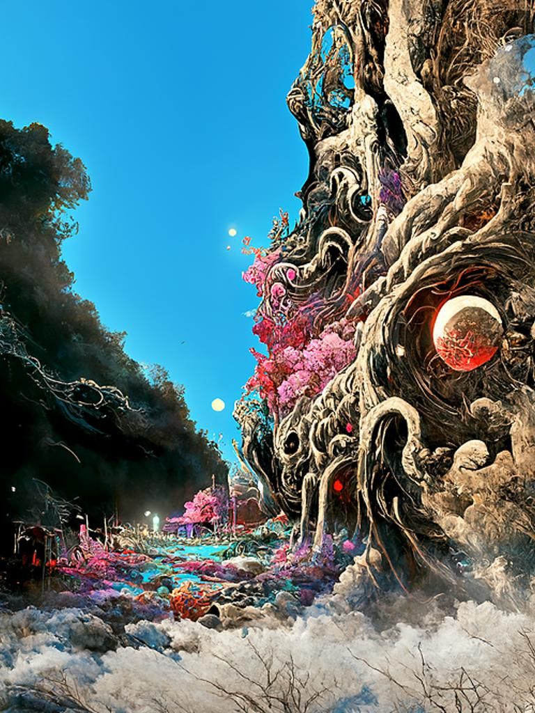 Cosmic dreamworld - spring time #25