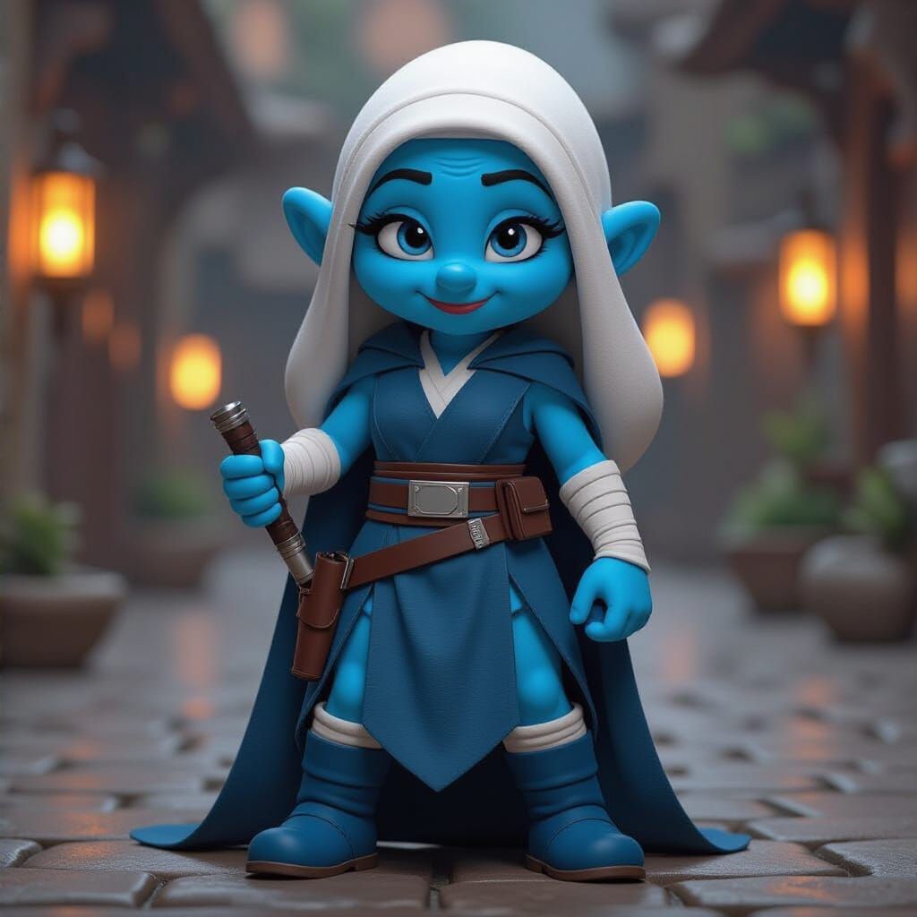 Smurf Jedi