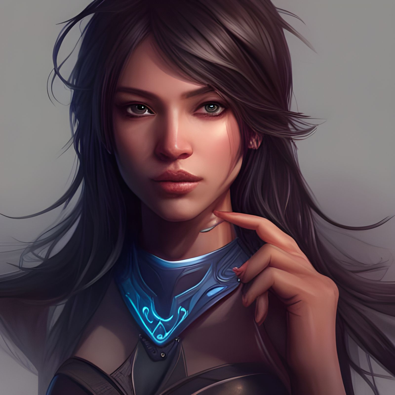 Jasmine Lien Portrait in Artgerm Style