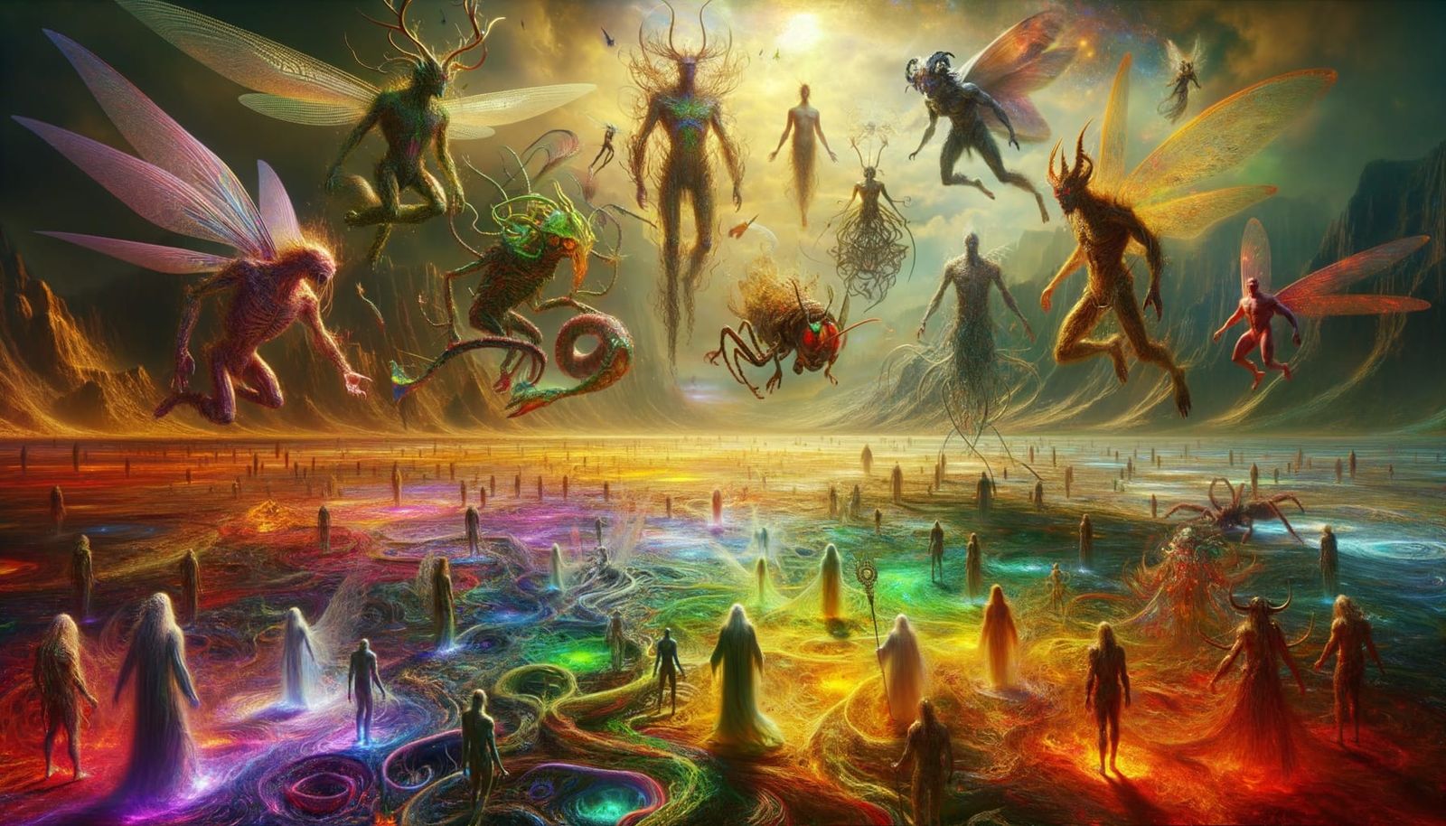 Divine and Demonic Forces Engage in Eternal Fantasy War