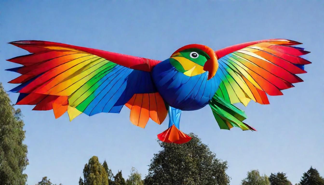 Giant kite in the shape of a bird (Kite, Hawk, Eagle).