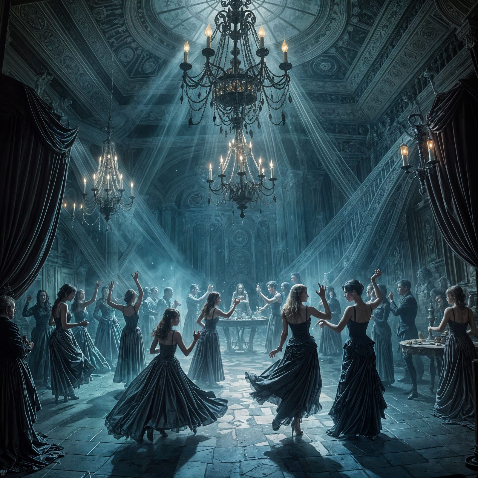 Sinister Haunted New Year's Ball