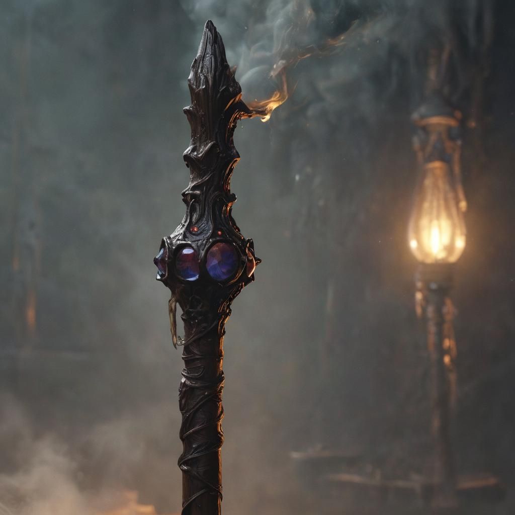 Wooden Eldritch Staff