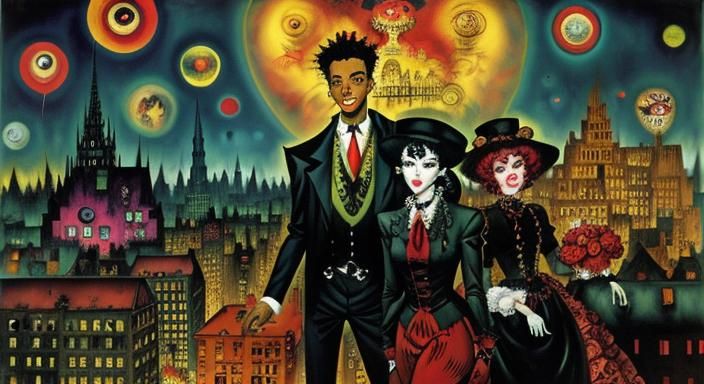 Vampires in Love: A Dark Fantasy Afrofuturist Vision