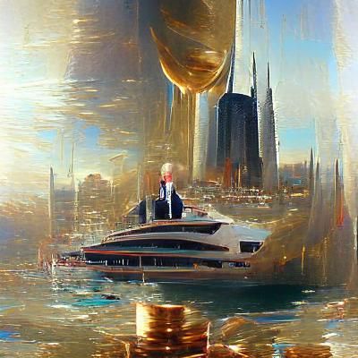 Billionaire: An Oil Painting Portrait