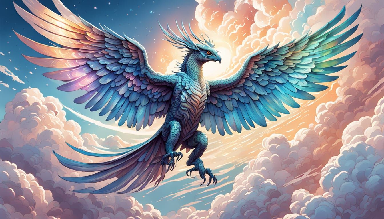 Earth as Winged Creature in Comic Book Art