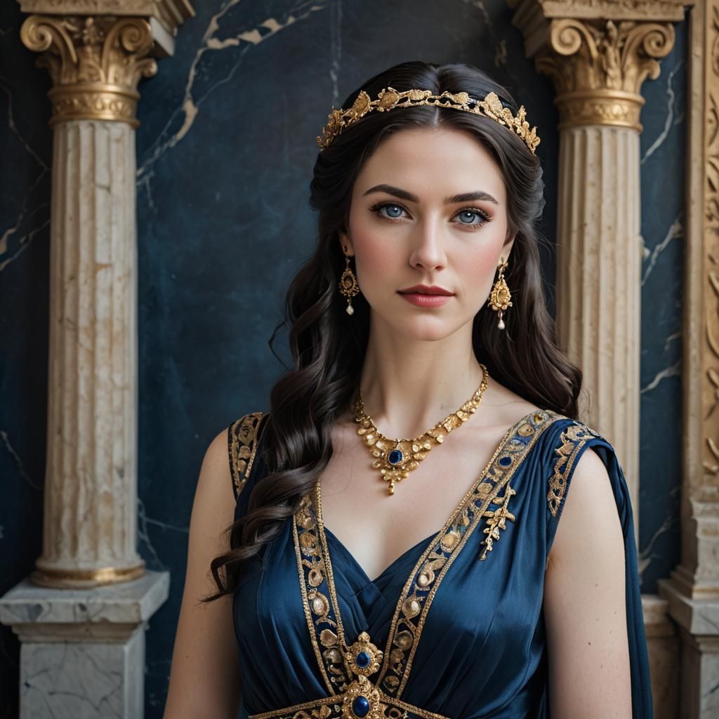 Deidamia as head of the Athens Academy