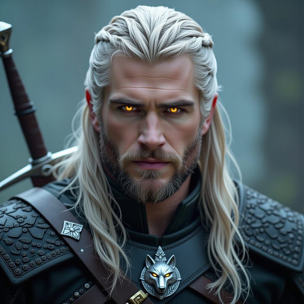 Geralt of Rivia: Monster Hunter in Action