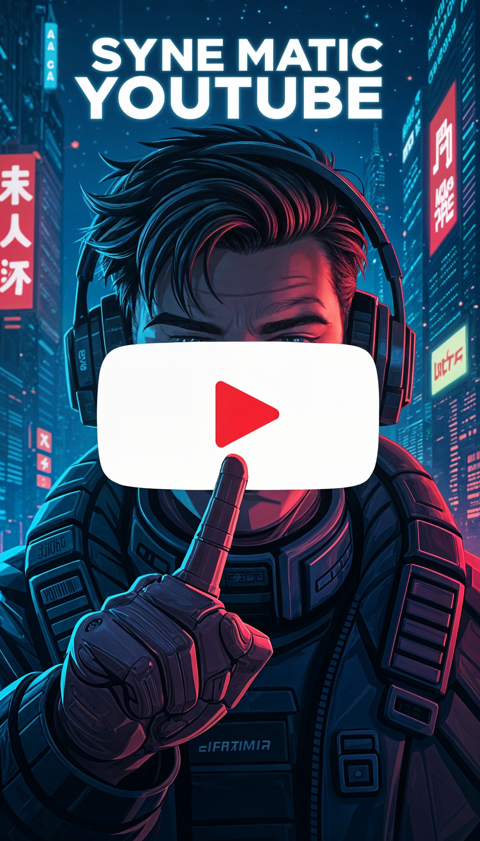 Cinematic YouTube Share Button Design