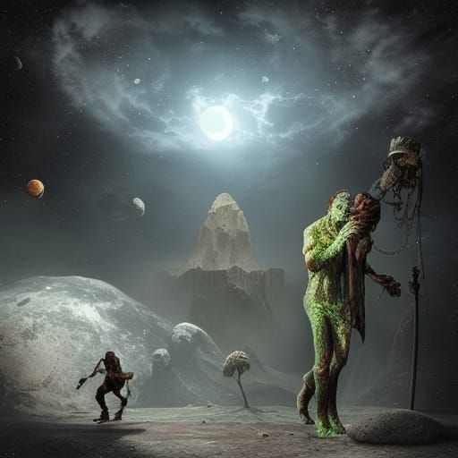 Zombies Play Squash on the Moon