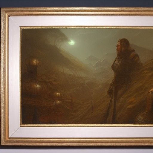 Disease: Oil Painting by James Gurney