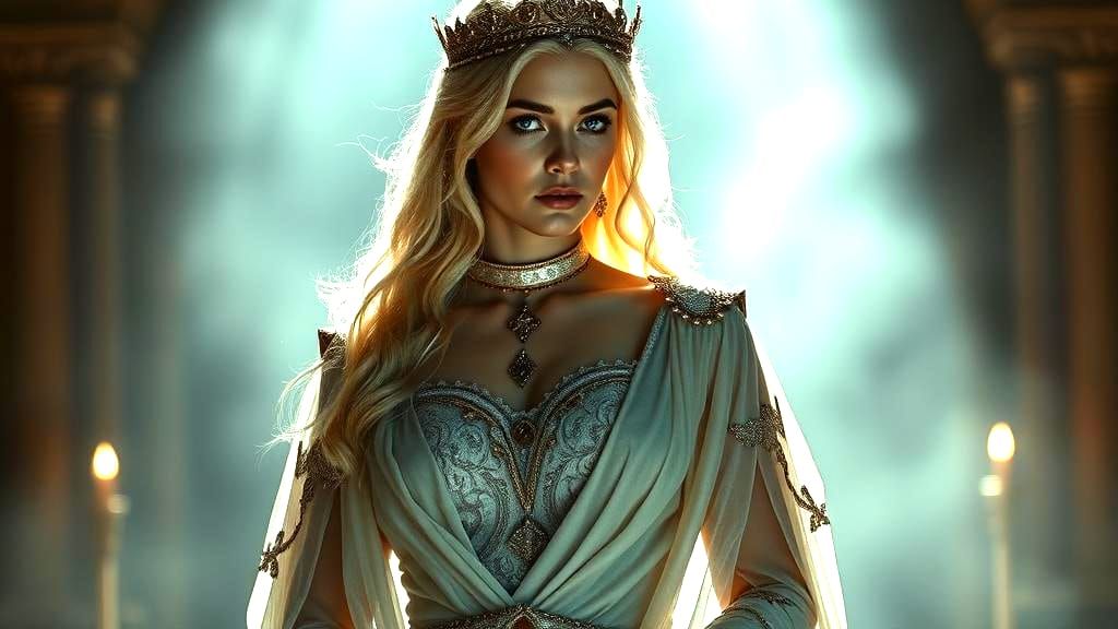 Princess Jehnna of Shadizar in Photorealistic Portrait