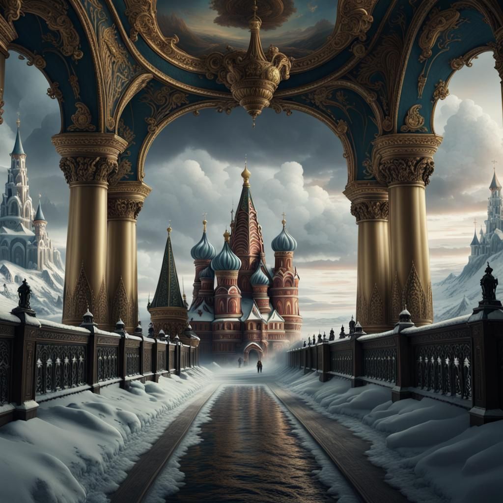 Epic Digital Painting: The Tsar of All the Russias