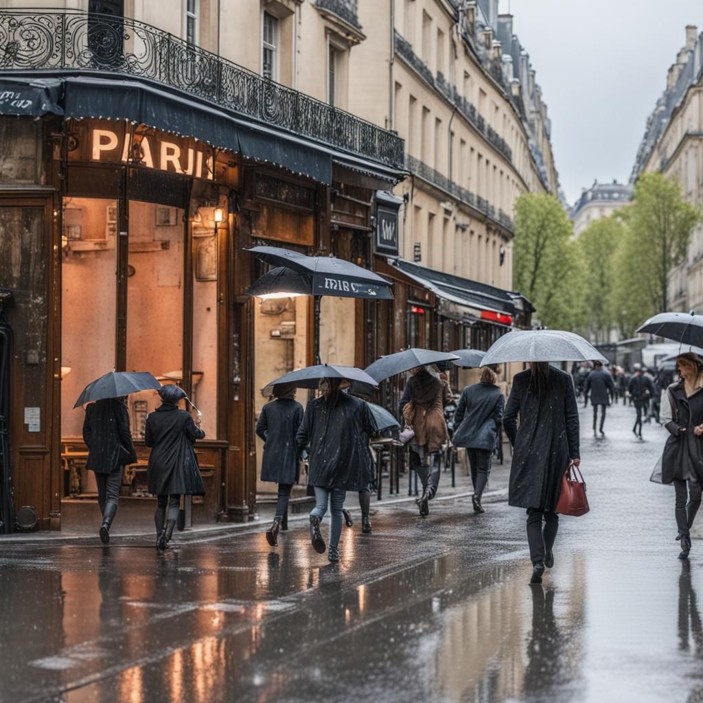 Rainy Day in Paris