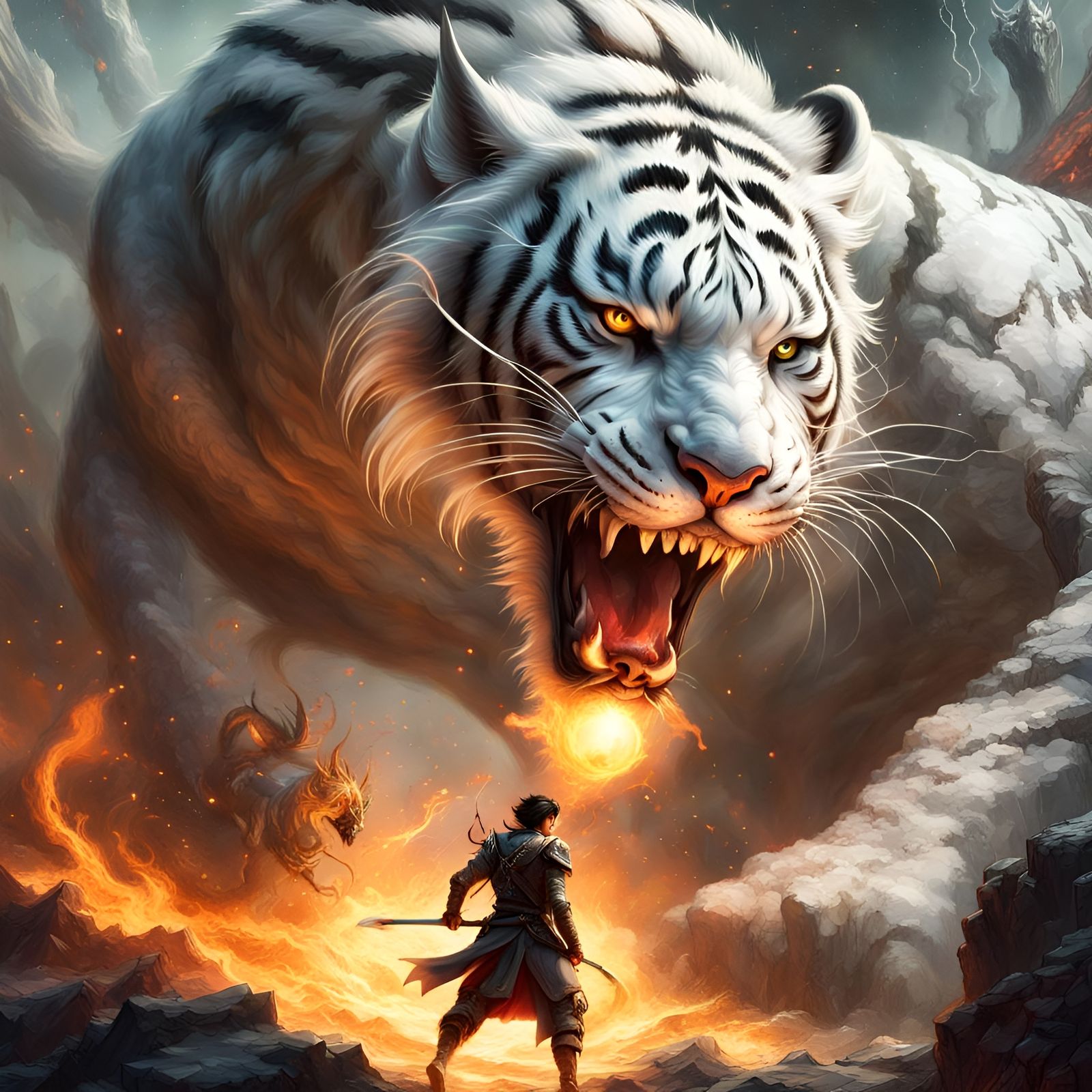 The summoning of the ancient one, creator and guardian of the realm..