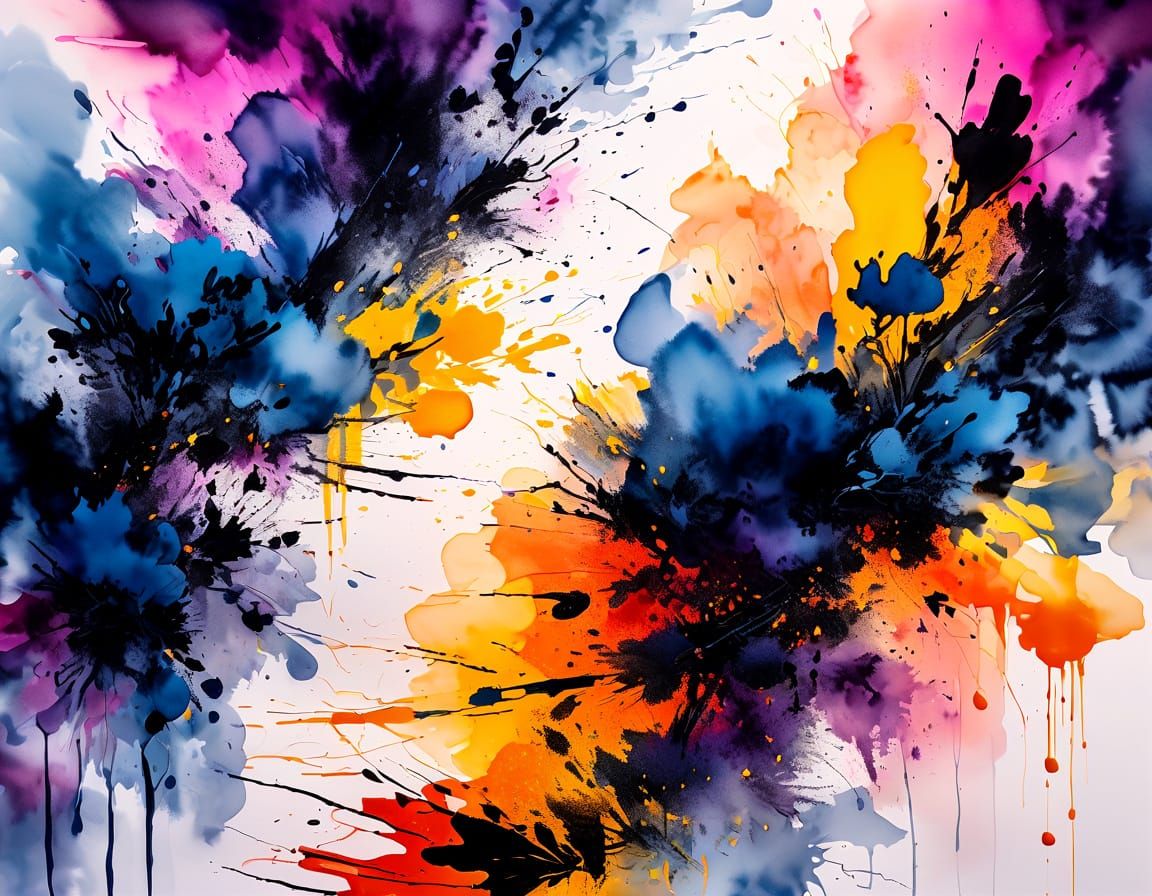 Dramatic Abstract Dawn Masterpiece