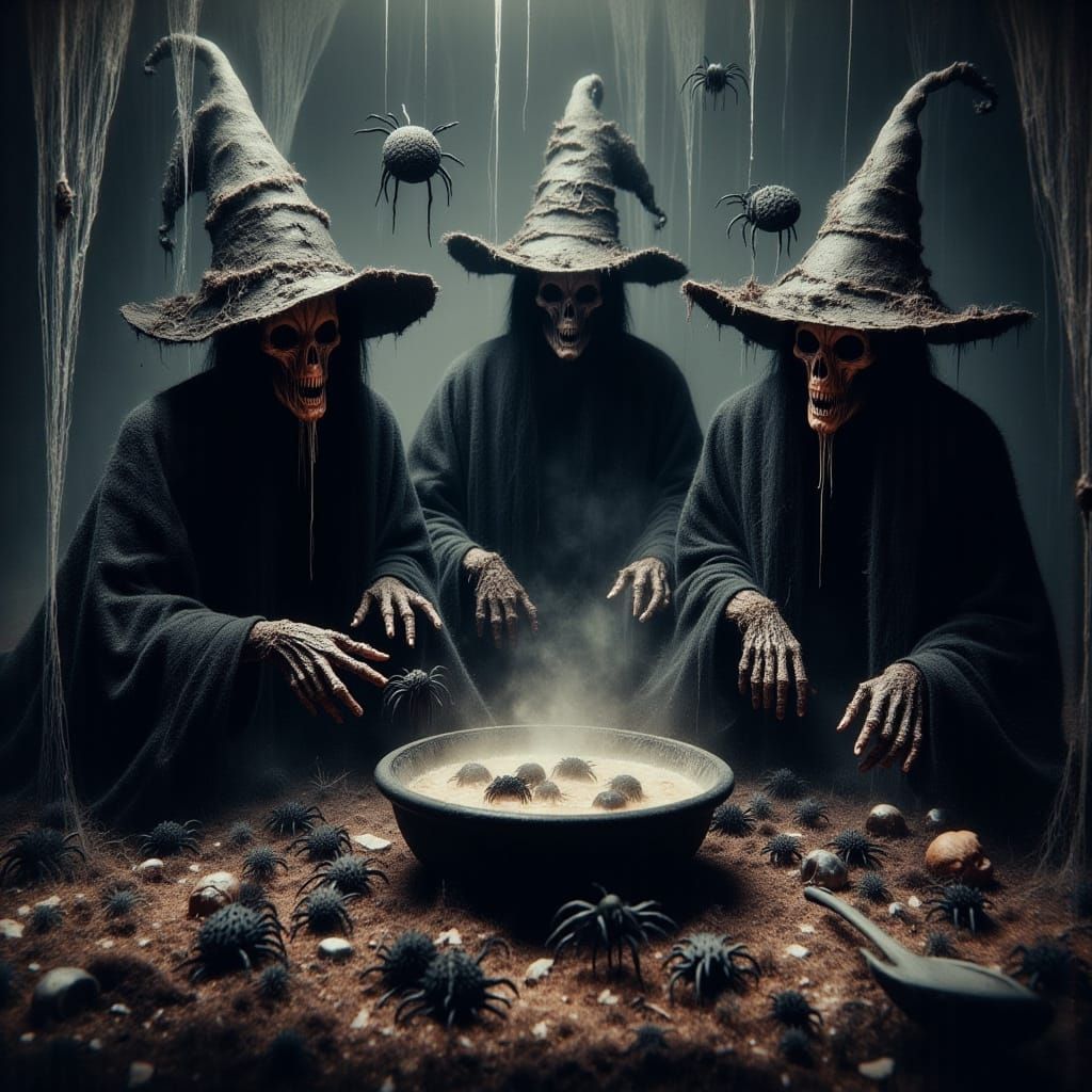 Witches' Brew: A Dark and Mystical Gathering