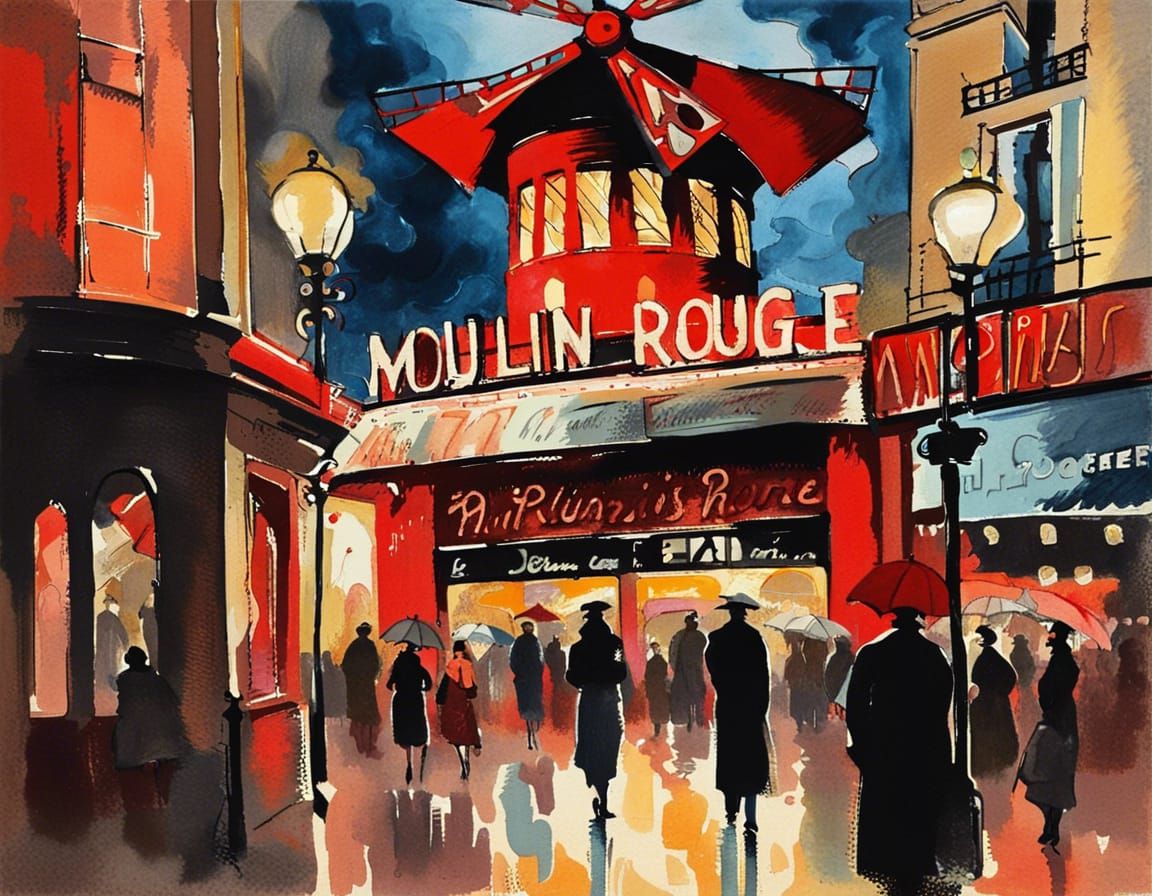 Windmill...Moulin Rouge