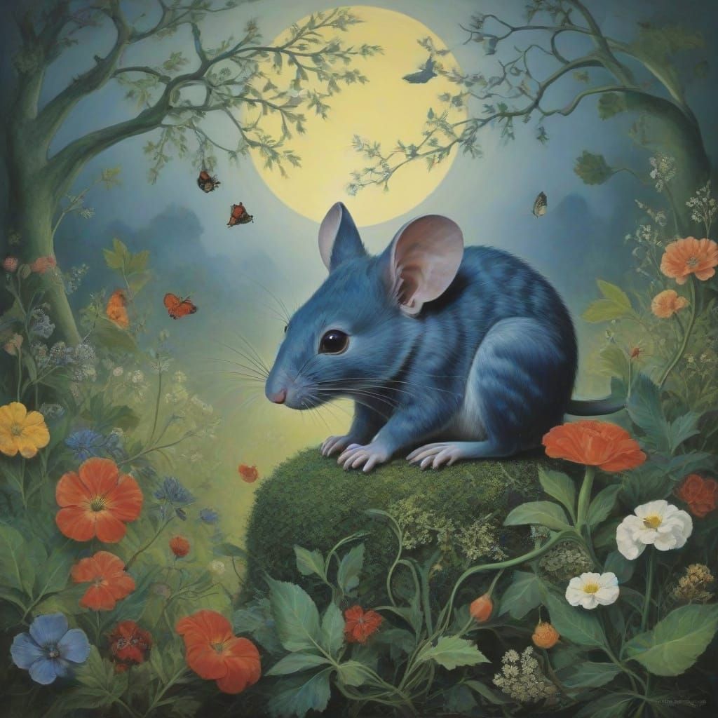 Surrealistic Fractals of Rodents