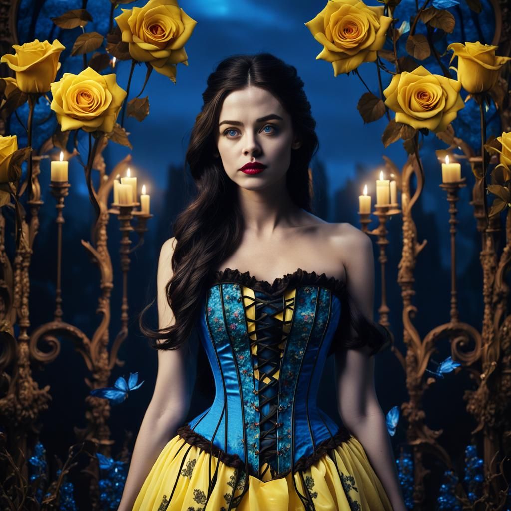 Gothic Fairytale: Belle in the Dark Forest