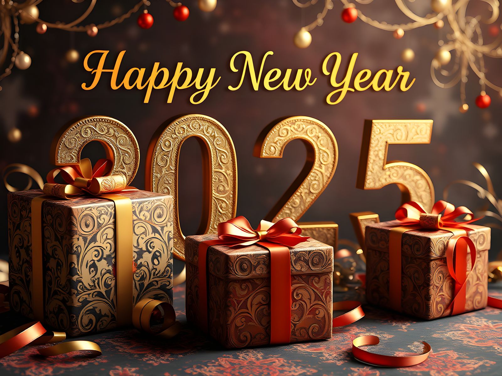 Happy New Year 2025: Detailed Fantasy Concept Art