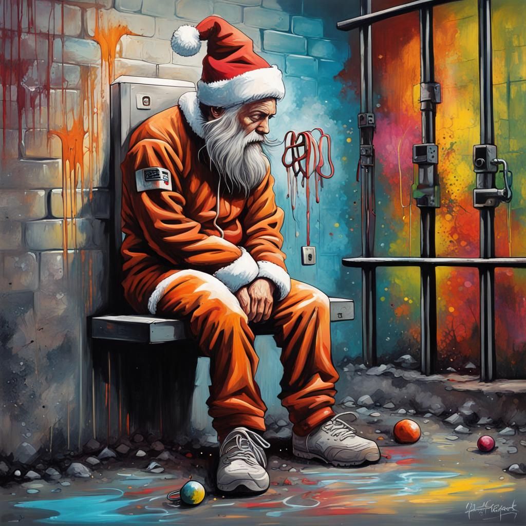 Christmas Alone in Jail: 1980s Graffiti Art