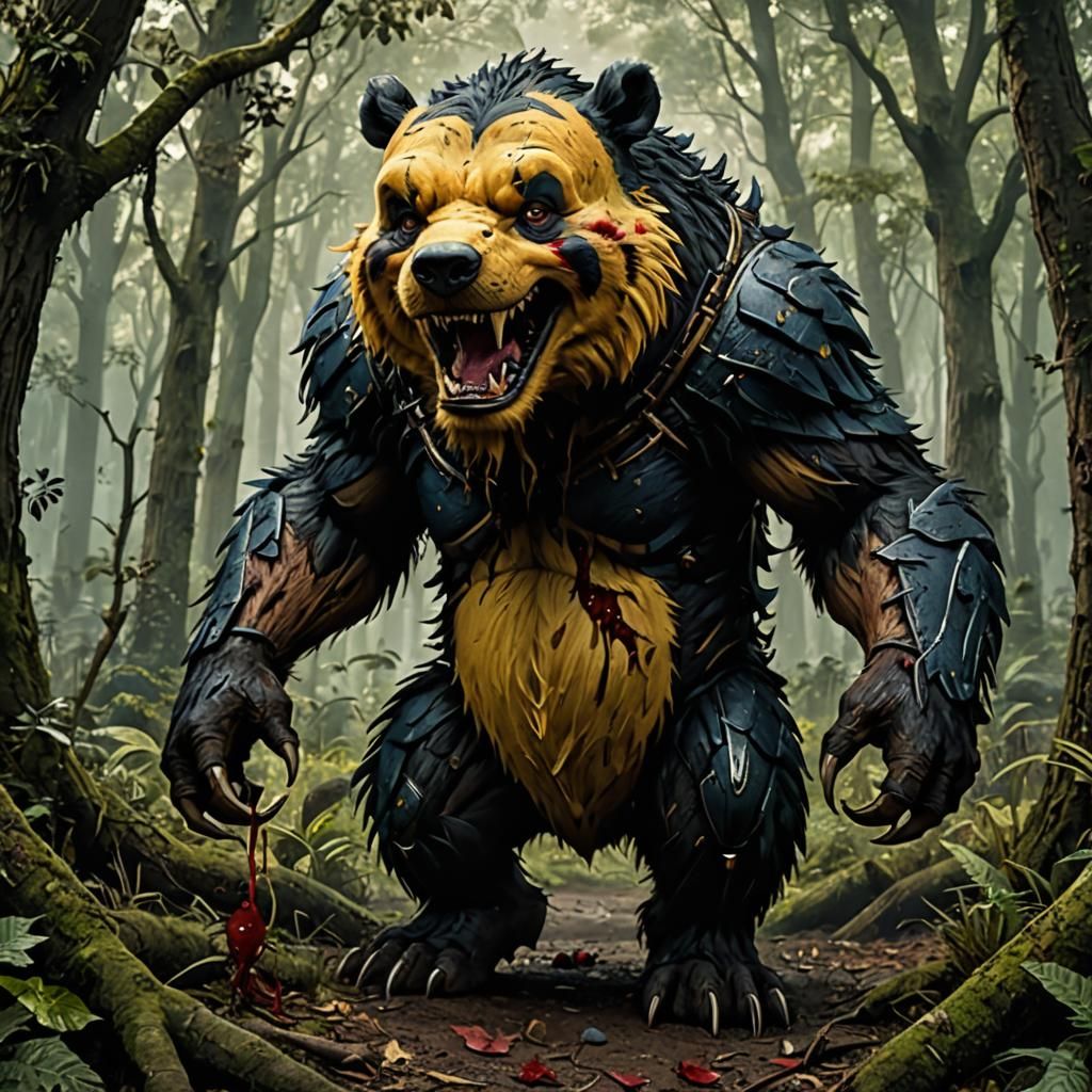 Monstrous Winnie the Pooh Reimagining