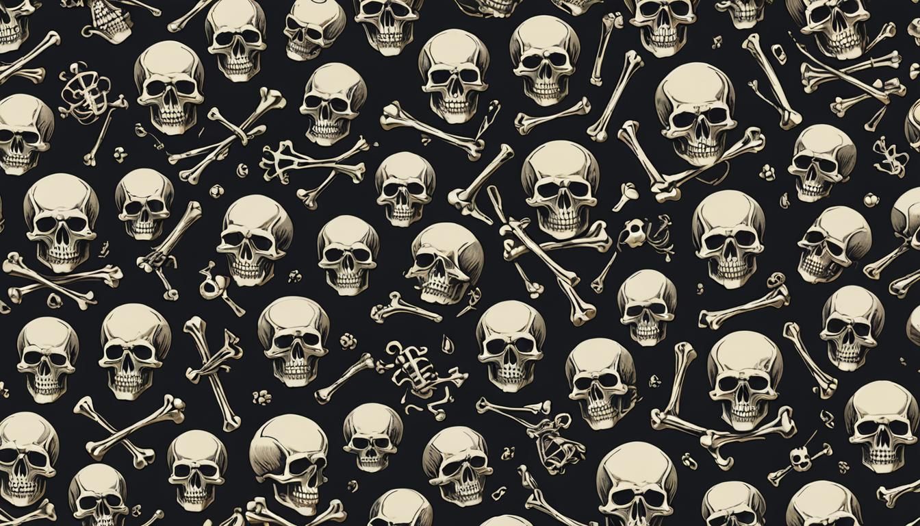 Dark Fantasy Challenge: Skeletons and Skulls