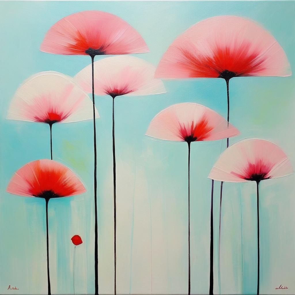 Minimalist Painting: Elegant, Subtle, Whimsical Masterpiece