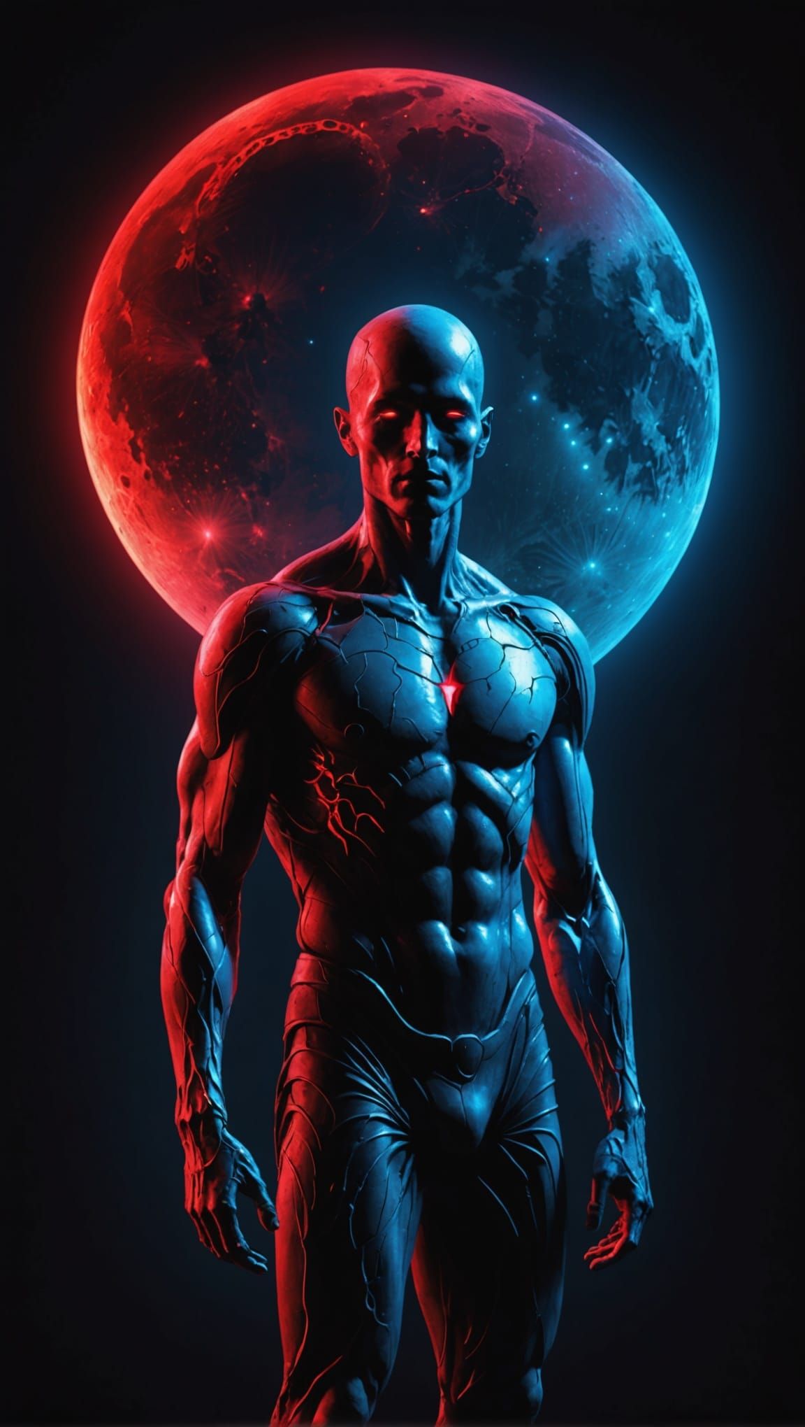 Neon Aura: A Lonely Soul Seeks Love