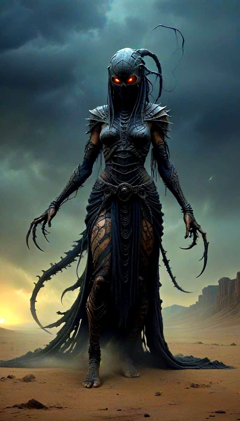 Mystical Scorpion Goddess